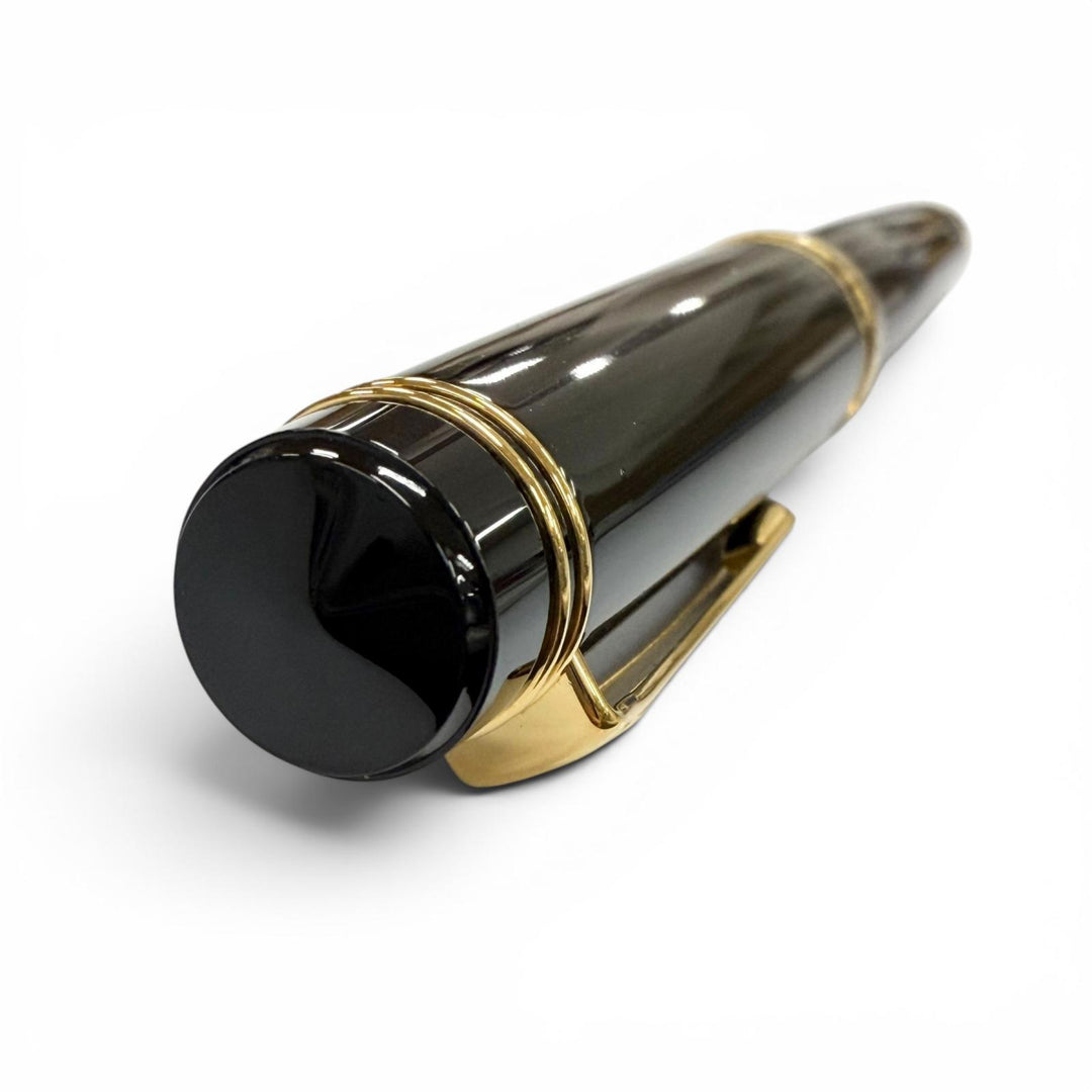 Great PILOT fountain pen 75th anniversary black 18K mens