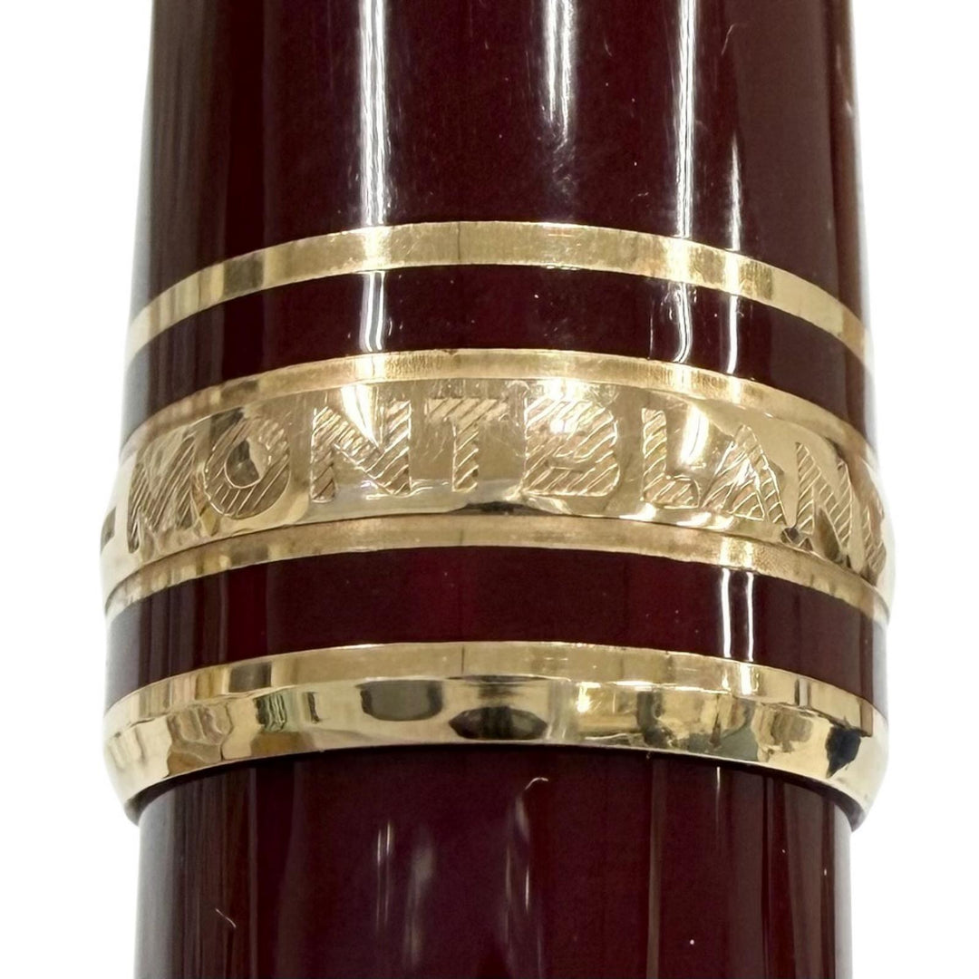 Great MONTBLANC Ballpoint pen Meisterstück Classic Bordeaux mens