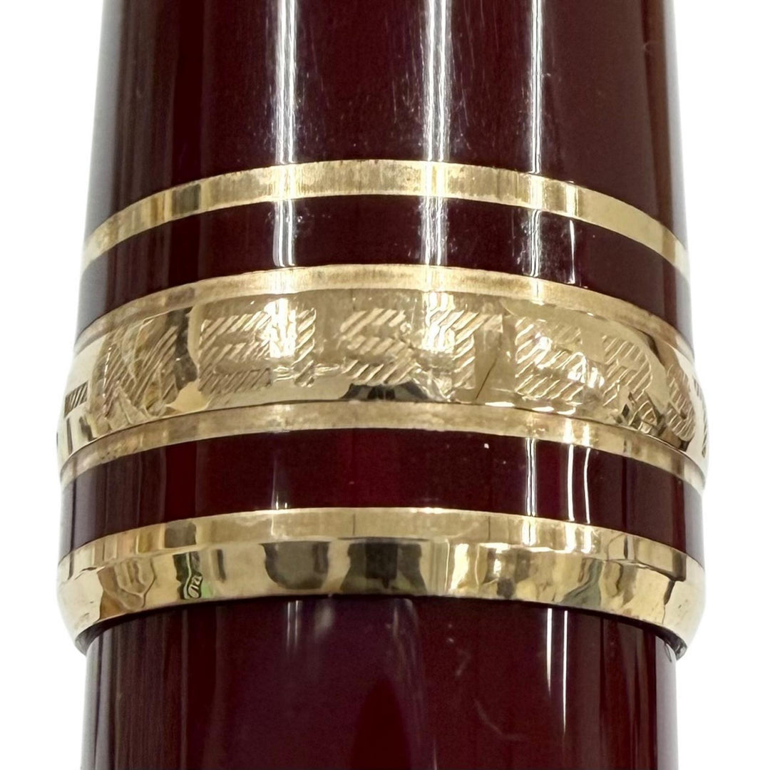 Great MONTBLANC Ballpoint pen Meisterstück Classic Bordeaux mens
