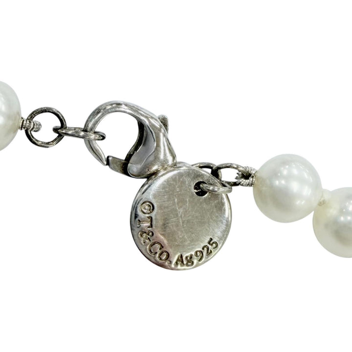 Excellent TIFFANY&Co. Necklace white Freshwater pearl Women