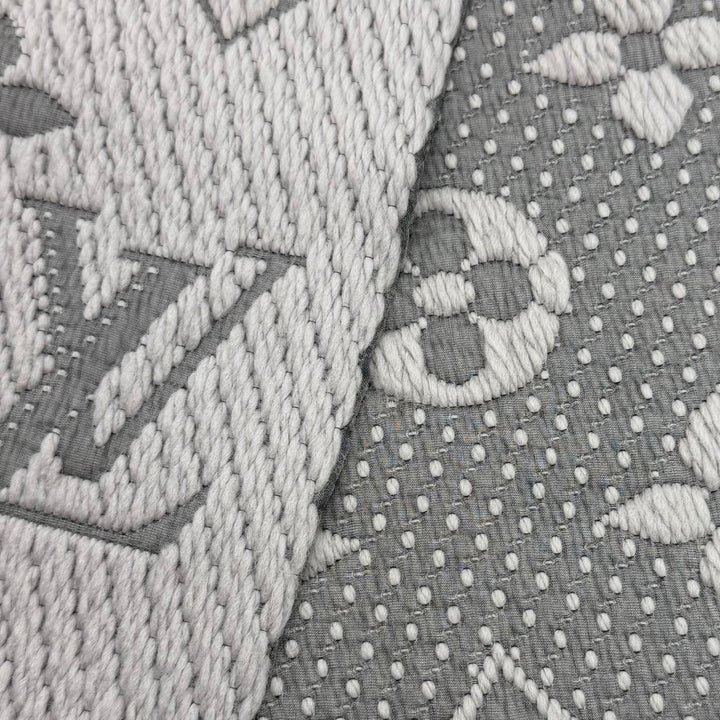 Great LOUIS VUITTON Scarf Echal Progomania fringe wool Women M74742