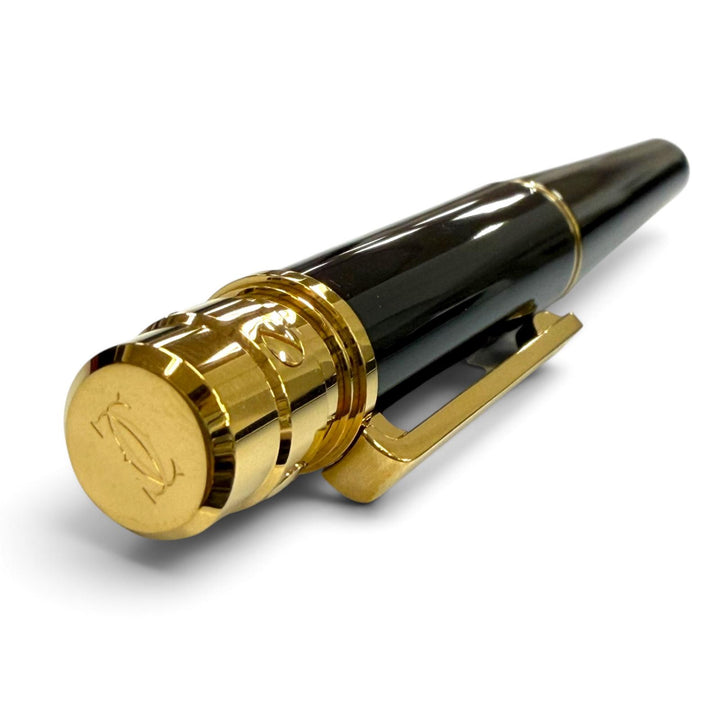Excellent Cartier Ballpoint pen Santos de Cartier LM Composite Finish OP000225