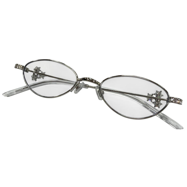 Excellent GENTLE MONSTER Glasses CARAT Silver mens