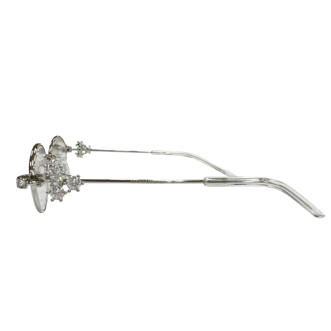 Excellent GENTLE MONSTER Glasses CARAT Silver mens