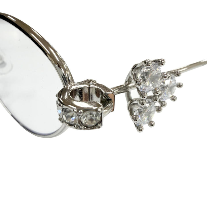 Excellent GENTLE MONSTER Glasses CARAT Silver mens