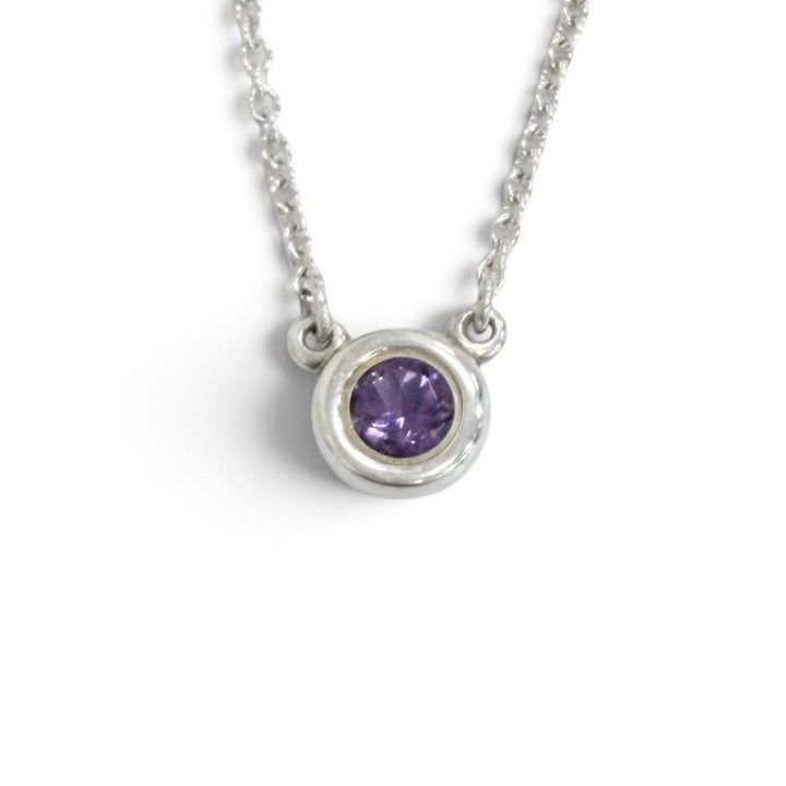 Excellent TIFFANY&Co. Necklace Color by the yard Pendant Silver AG925 Women
