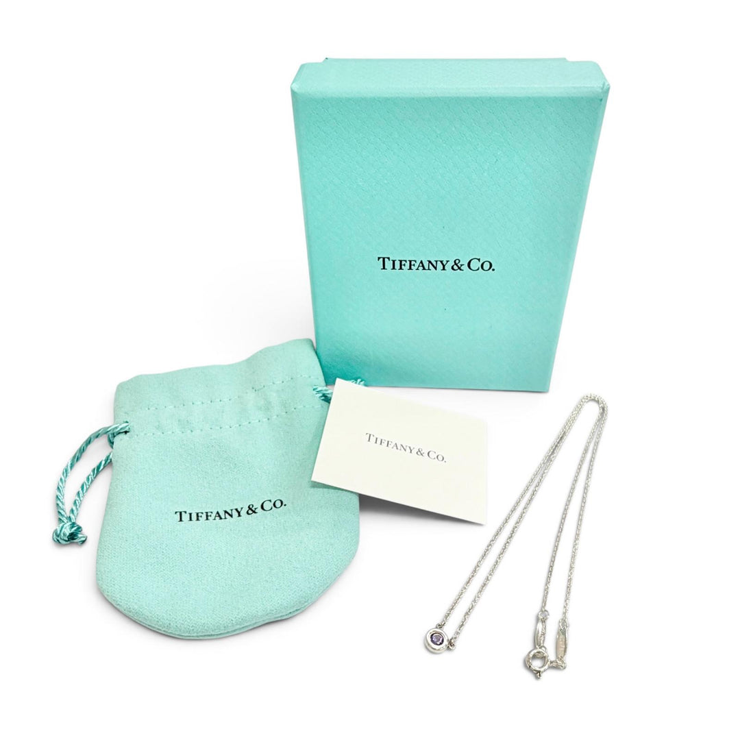 Excellent TIFFANY&Co. Necklace Color by the yard Pendant Silver AG925 Women