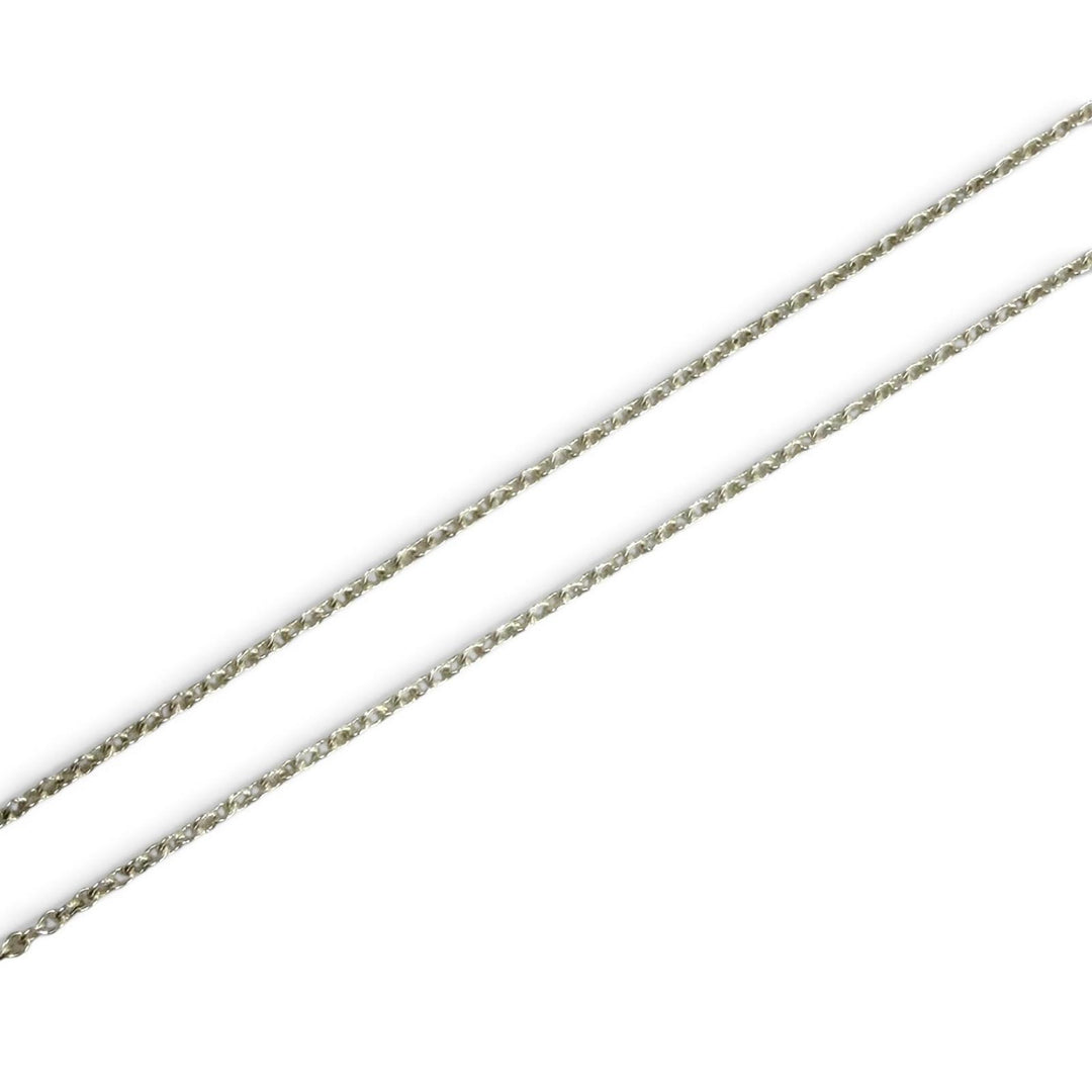 Great TIFFANY&Co. Necklace Color by the Yard Aquamarine Pendant blue AG925 Women
