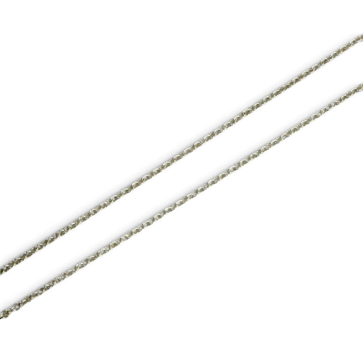 Great TIFFANY&Co. Necklace Color by the Yard Aquamarine Pendant blue AG925 Women