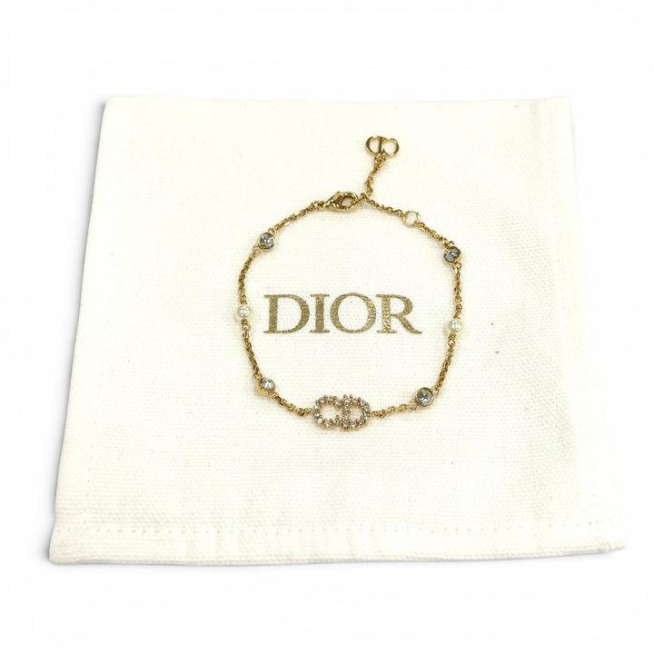Excellent DIOR bracelet Clair D Lune Bracelet gold Women B3106WOMZI