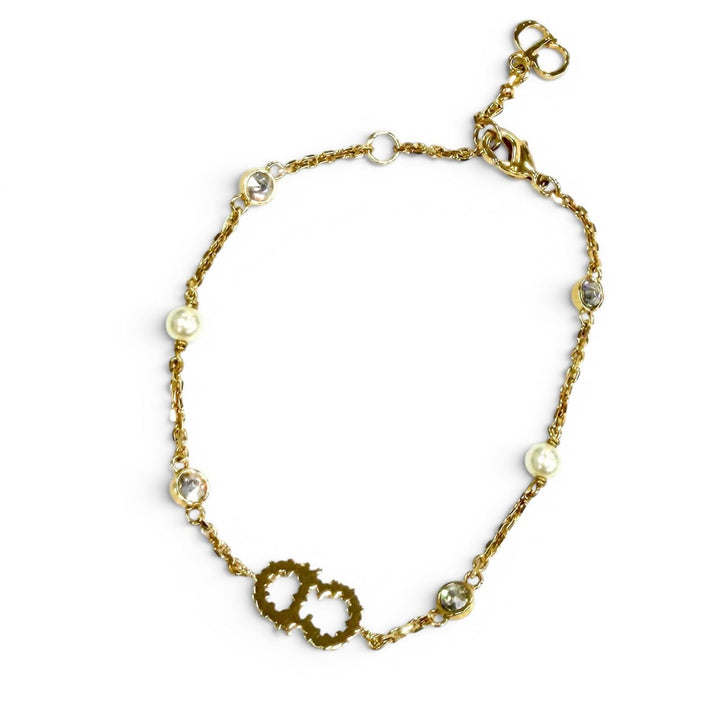 Excellent DIOR bracelet Clair D Lune Bracelet gold Women B3106WOMZI