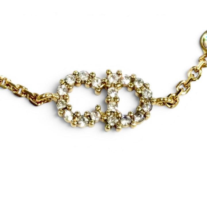 Excellent DIOR bracelet Clair D Lune Bracelet gold Women B3106WOMZI