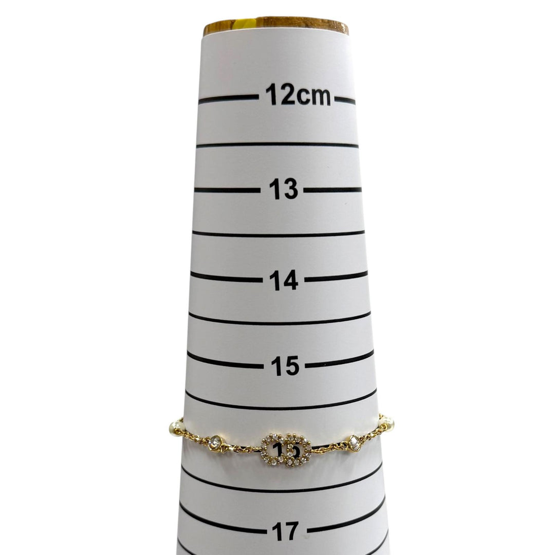 Excellent DIOR bracelet Clair D Lune Bracelet gold Women B3106WOMZI