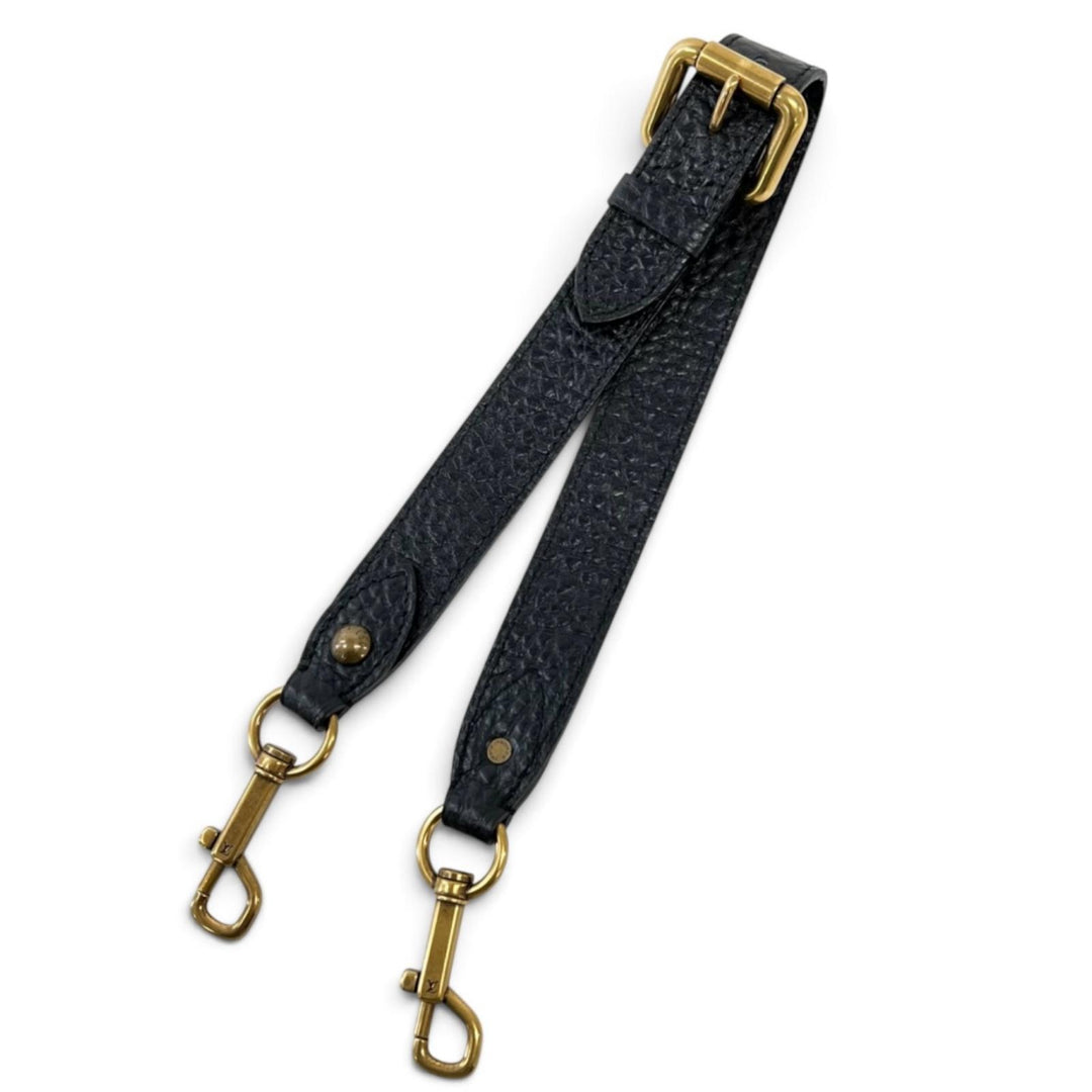 Very Good LOUIS VUITTON Shoulder strap Neo Cavi MM LV logo engraving leather
