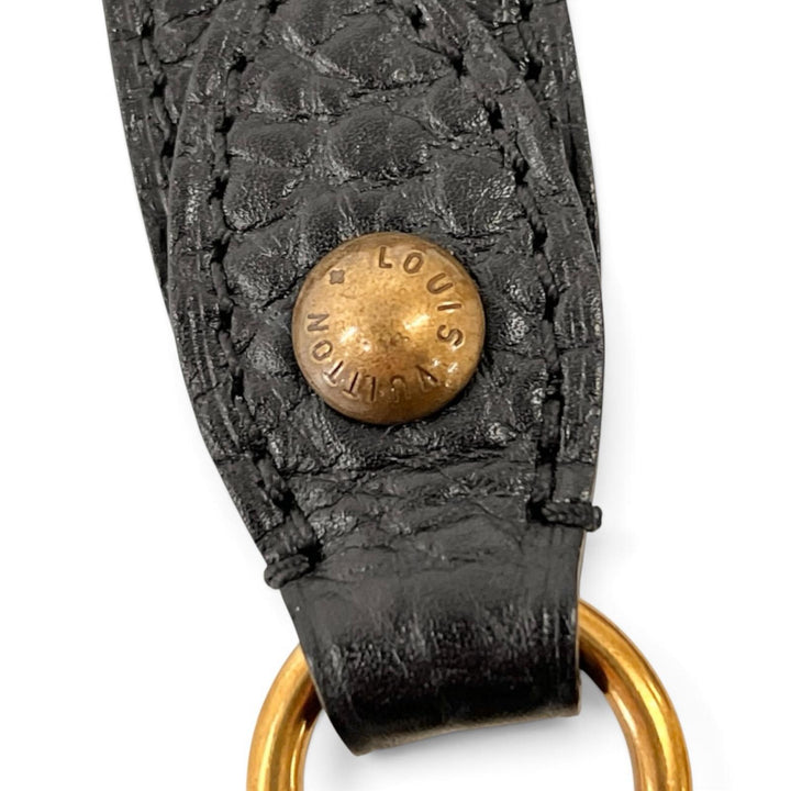 Very Good LOUIS VUITTON Shoulder strap Neo Cavi MM LV logo engraving leather