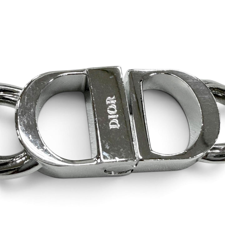 Great DIOR Necklace CD ICON Chain link Silver mens