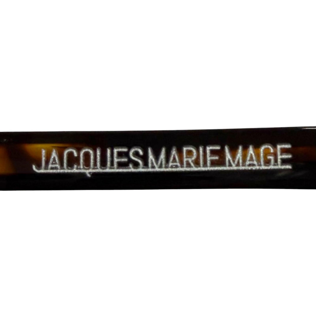 Excellent JACQUESMARIEMAGE Glasses DESNOS black mens JMMSHE01AF