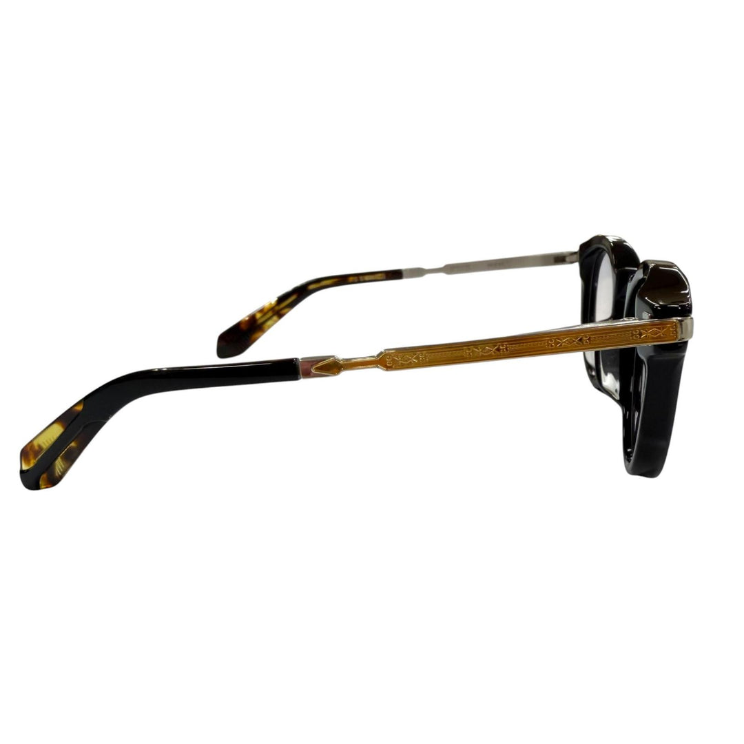 Excellent JACQUESMARIEMAGE Glasses DESNOS black mens JMMSHE01AF