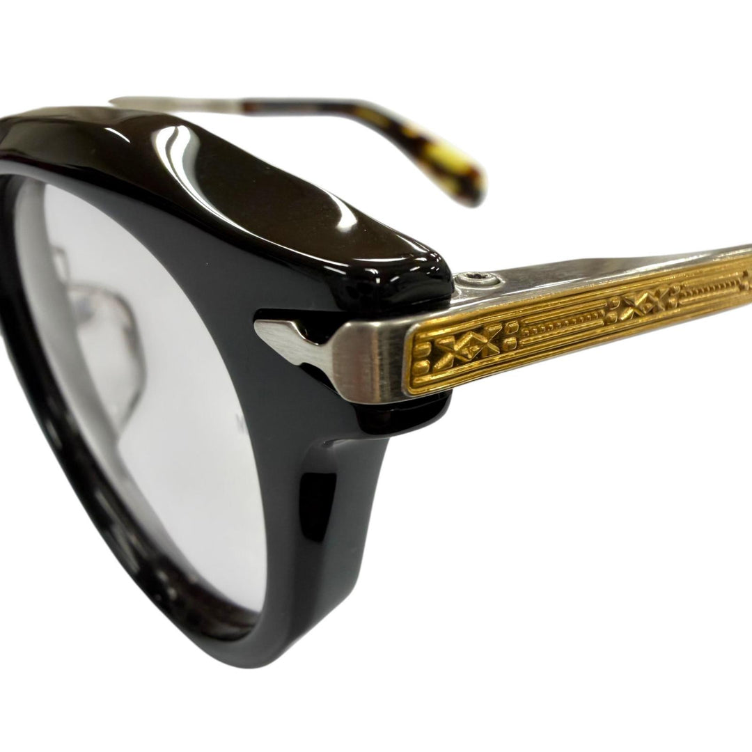 Excellent JACQUESMARIEMAGE Glasses DESNOS black mens JMMSHE01AF