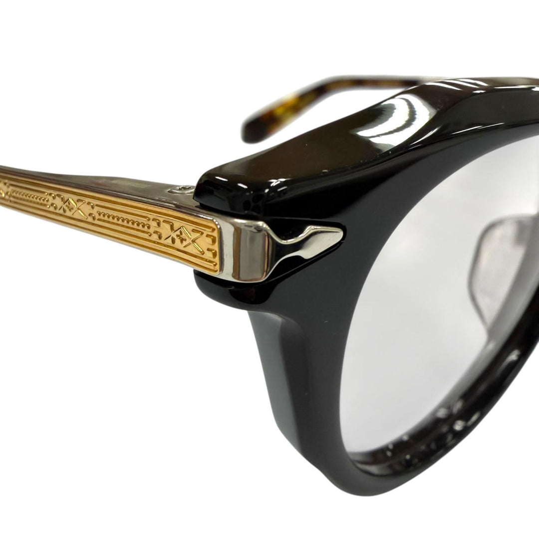 Excellent JACQUESMARIEMAGE Glasses DESNOS black mens JMMSHE01AF