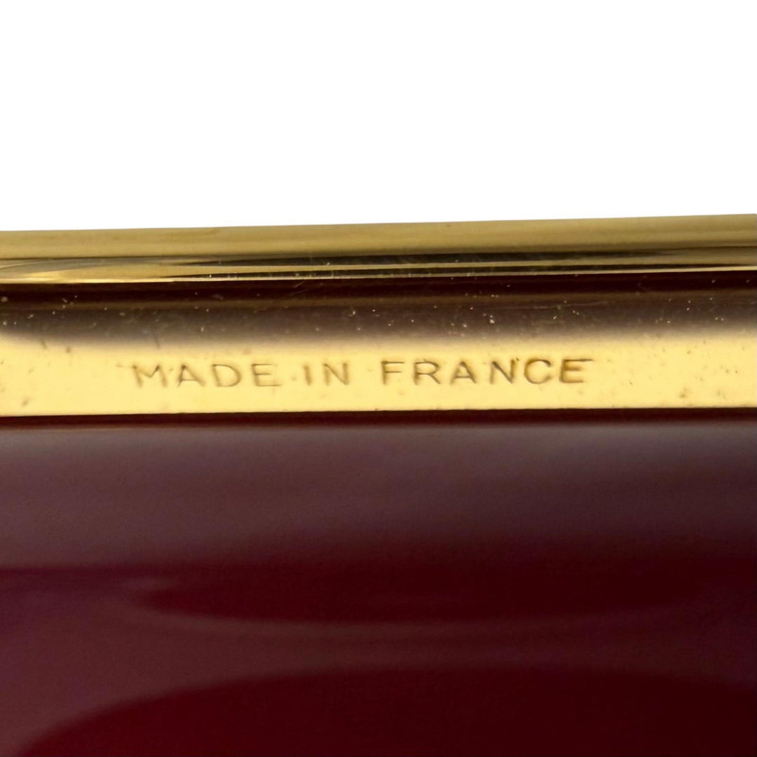 Great Cartier Ballpoint pen Must de Cartier Ballpoint Pen Twist type Bordeaux