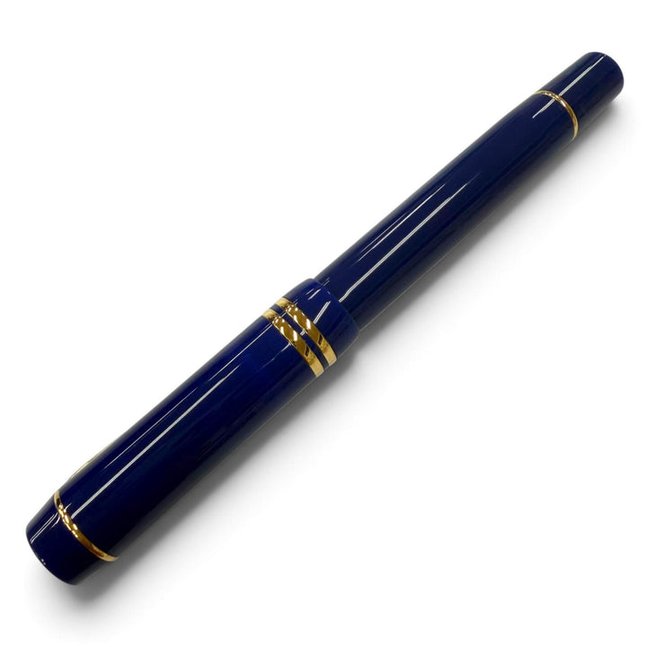 Excellent PARKER fountain pen Duofold Lapis Lazuli GT M Centennial blue 18K mens