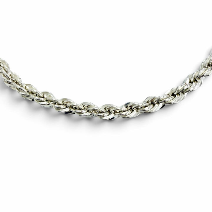 Excellent TIFFANY&Co. Twist Chain Bracelet, Slim Fit, Suitable Silver 925
