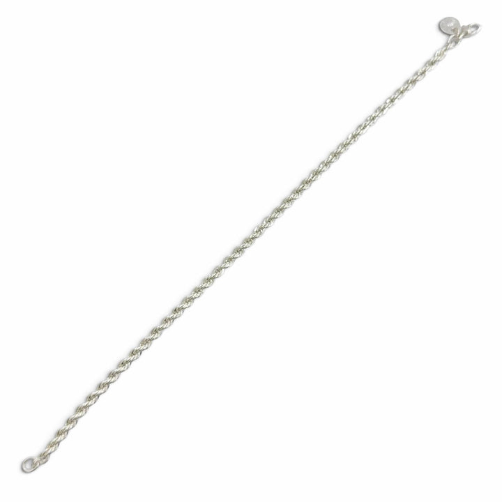 Excellent TIFFANY&Co. Twist Chain Bracelet, Slim Fit, Suitable Silver 925