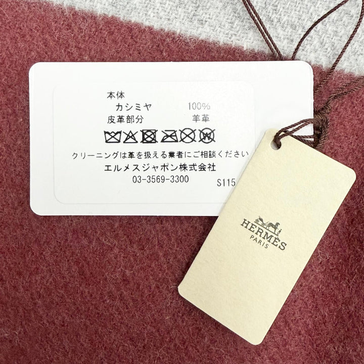 Pristine HERMES Muffler Contest Current model, purchased December 2025 cashmere