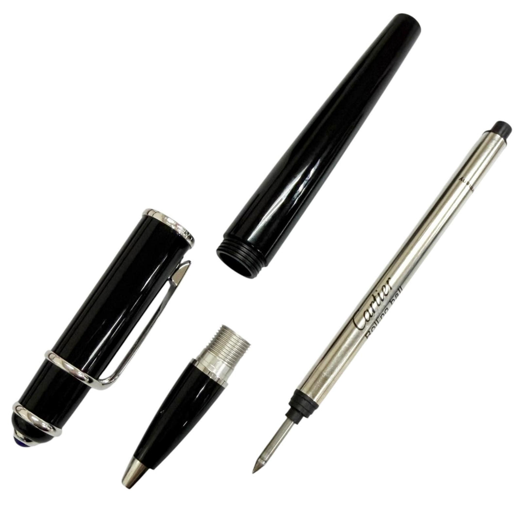 Excellent Cartier Ballpoint pen Diaboro de Cartier Cap type black