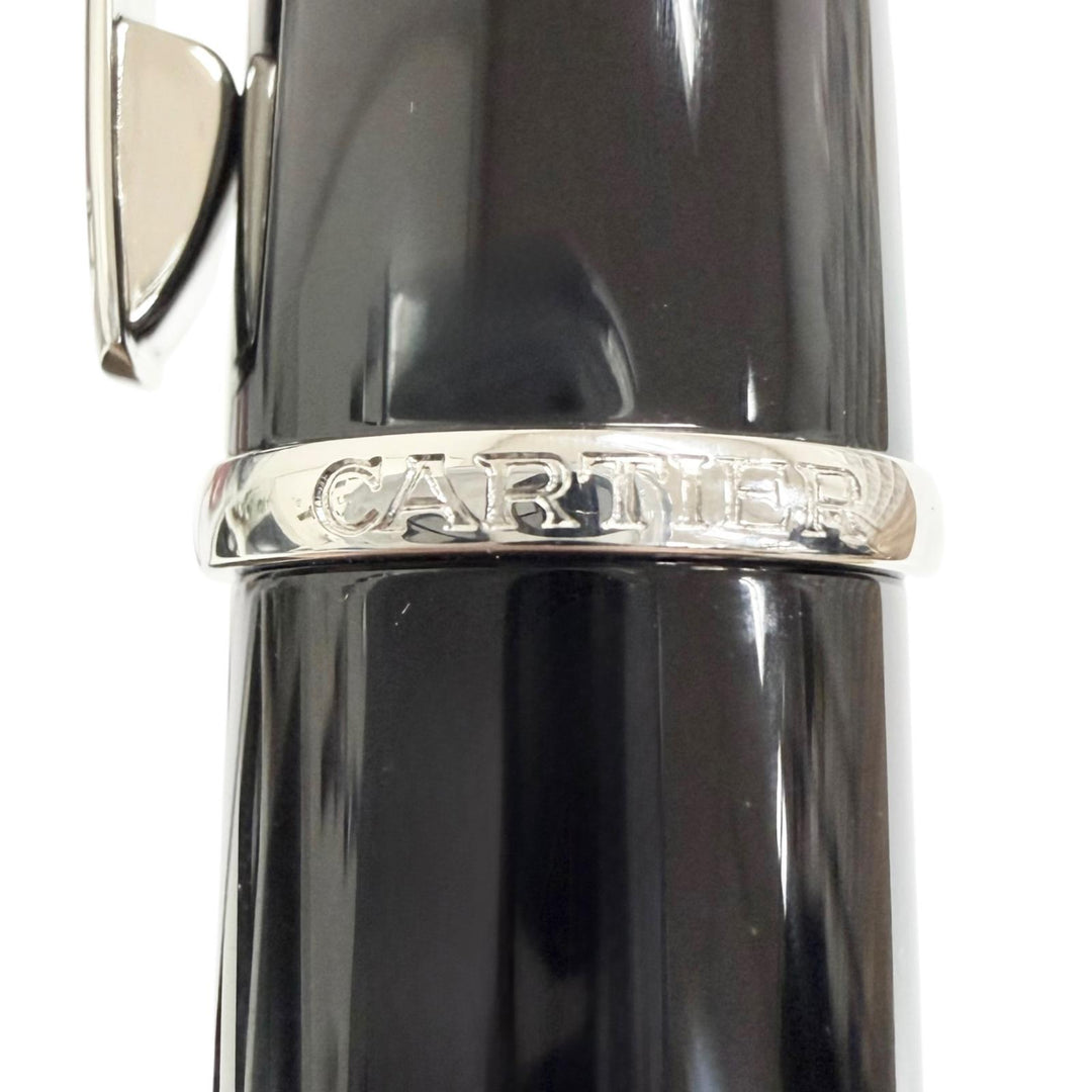 Excellent Cartier Ballpoint pen Diaboro de Cartier Cap type black