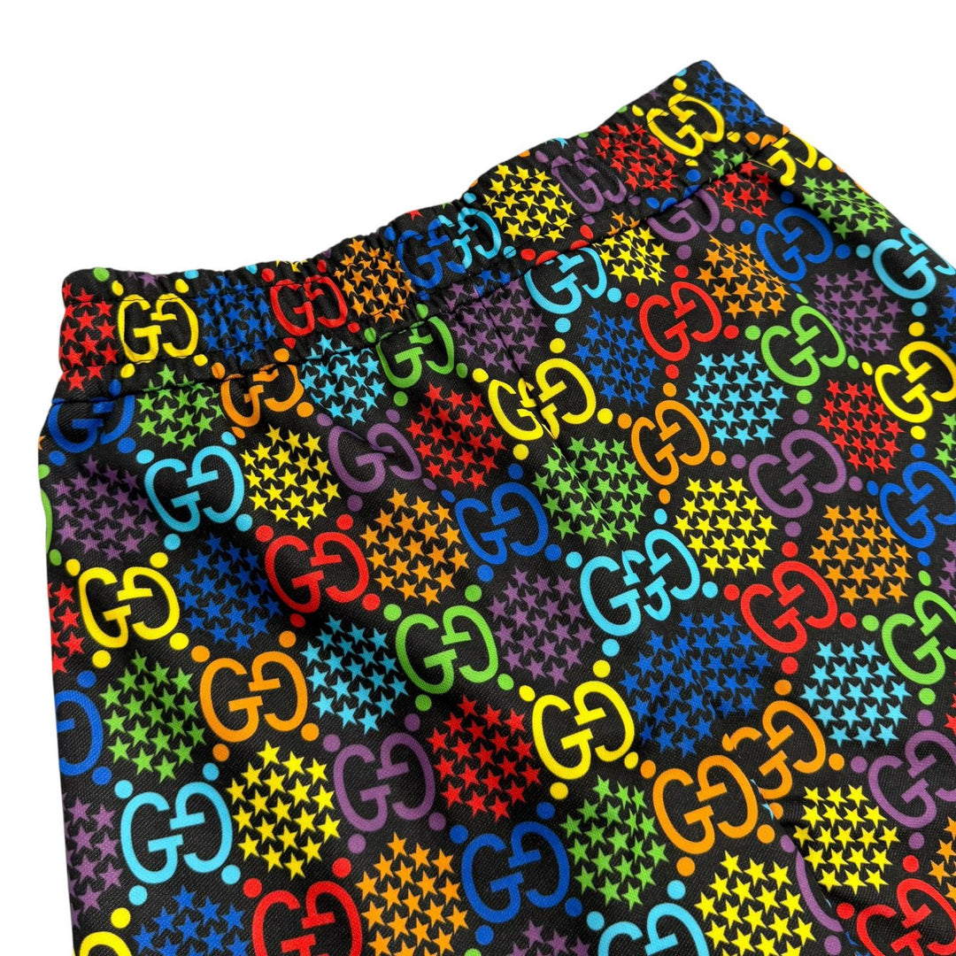Excellent GUCCI Shorts GG Psychedelic Sidelines Multi polyester Women XS 609948