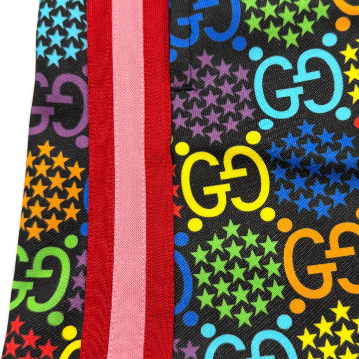 Excellent GUCCI Shorts GG Psychedelic Sidelines Multi polyester Women XS 609948