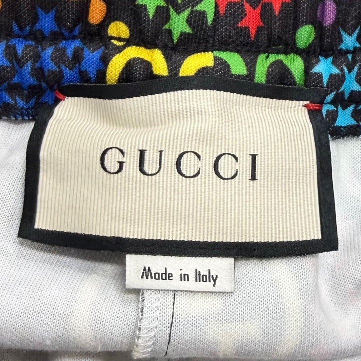 Excellent GUCCI Shorts GG Psychedelic Sidelines Multi polyester Women XS 609948