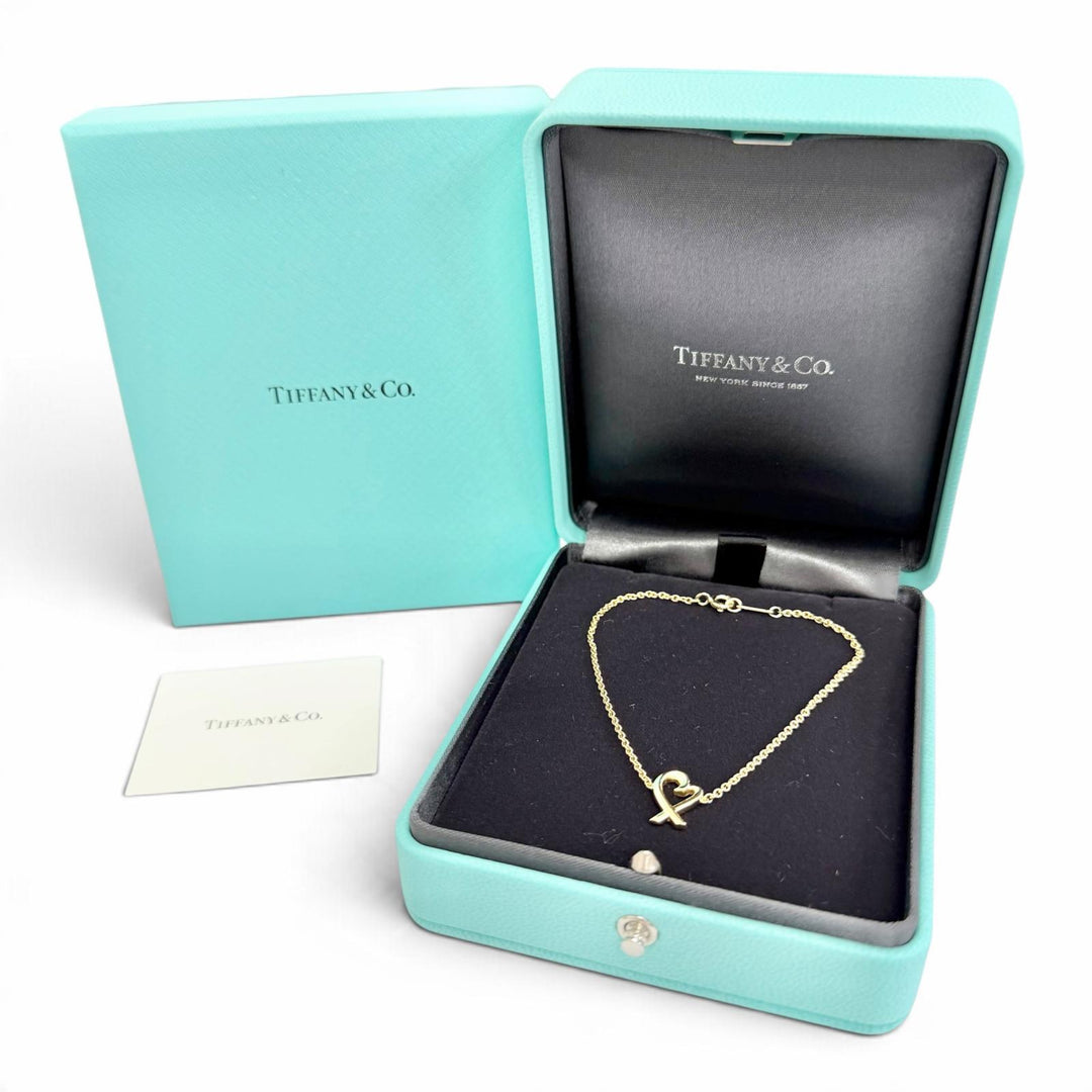 Great TIFFANY&Co. Loving Heart Bracelet 750(YG) Purchased in May 2025 Gold