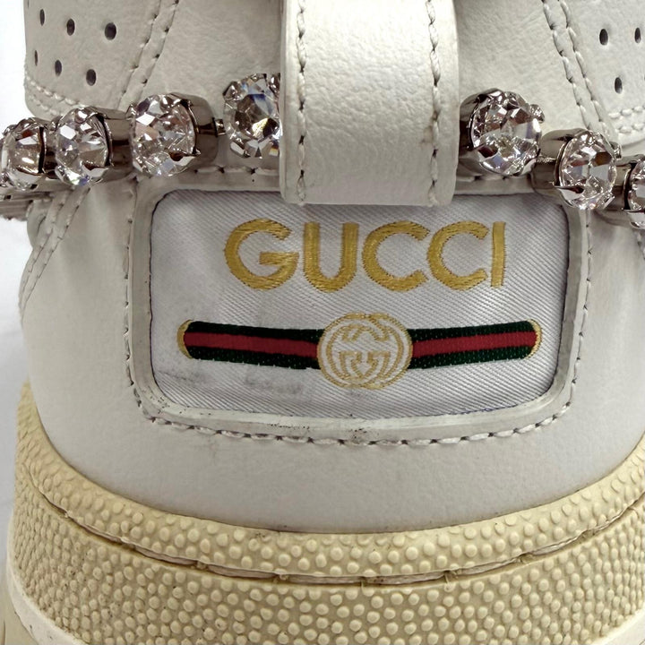Great GUCCI sneakers Reweb white leather Women 37 795453