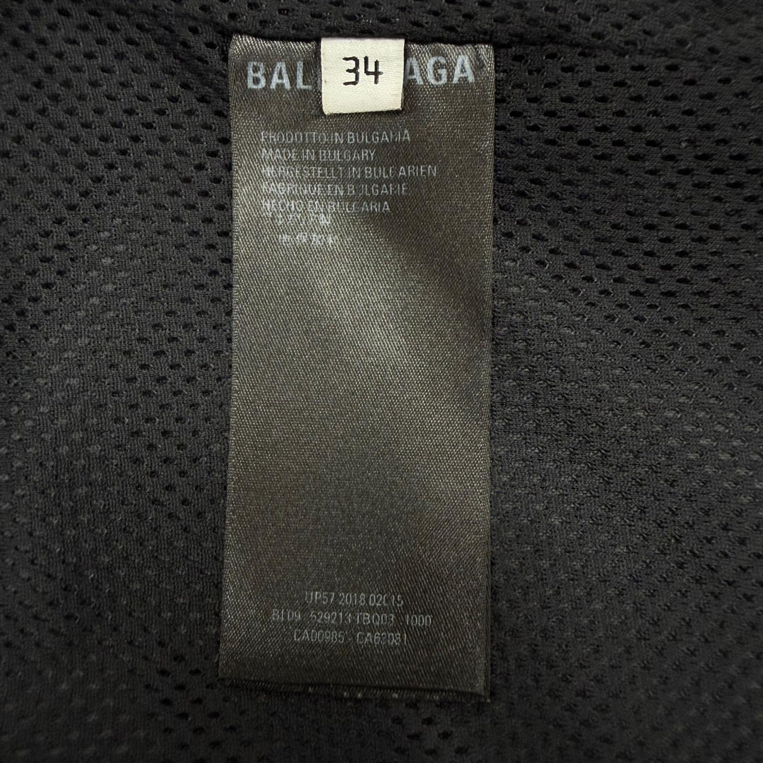 Great BALENCIAGA Track jacket black mens 529213