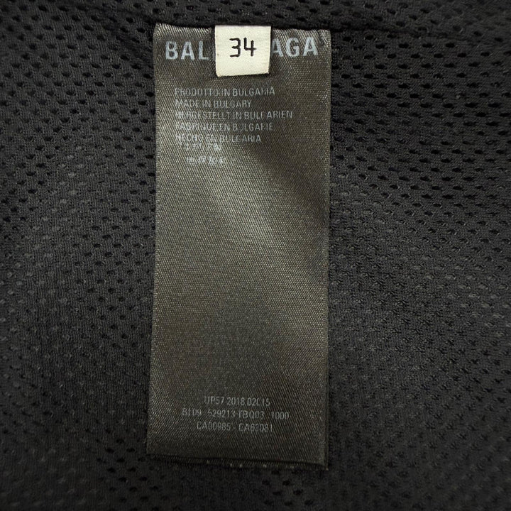 Great BALENCIAGA Track jacket black mens 529213