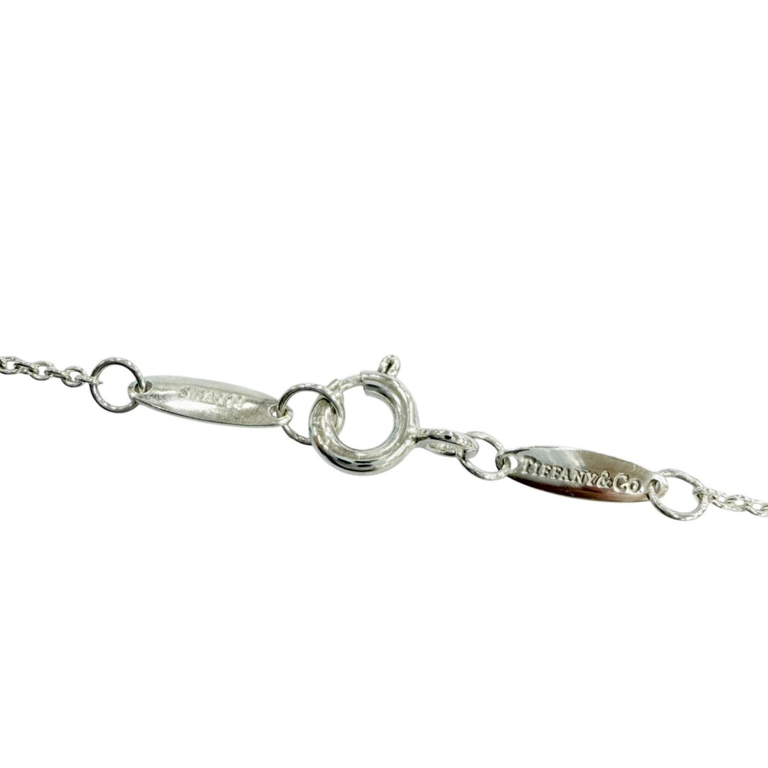 Excellent TIFFANY&Co. Necklace Color by the Yard Pink Sapphire Silver AG925
