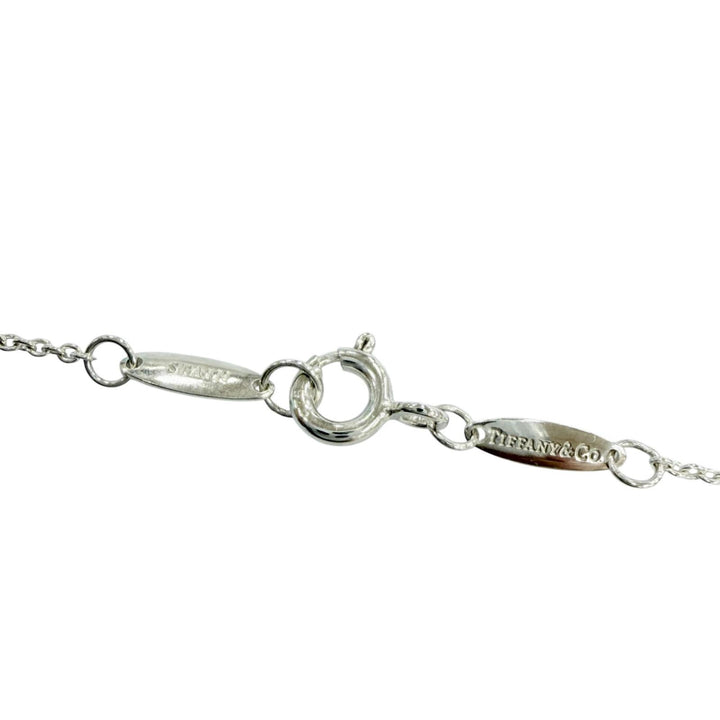 Excellent TIFFANY&Co. Necklace Color by the Yard Pink Sapphire Silver AG925