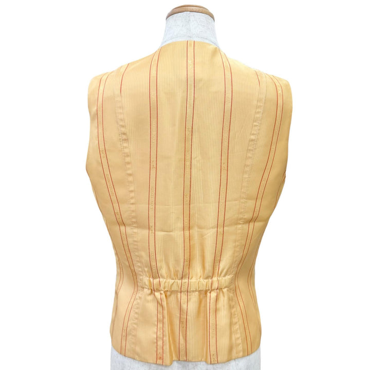 Great HERMES Best PRIERES AU VENT (Prayer in the Wind) Vest multicolor silk 40