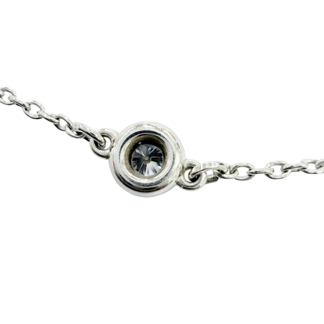 Great TIFFANY&Co. bracelet Diamond by the Yard Bracelet Silver 925 Women