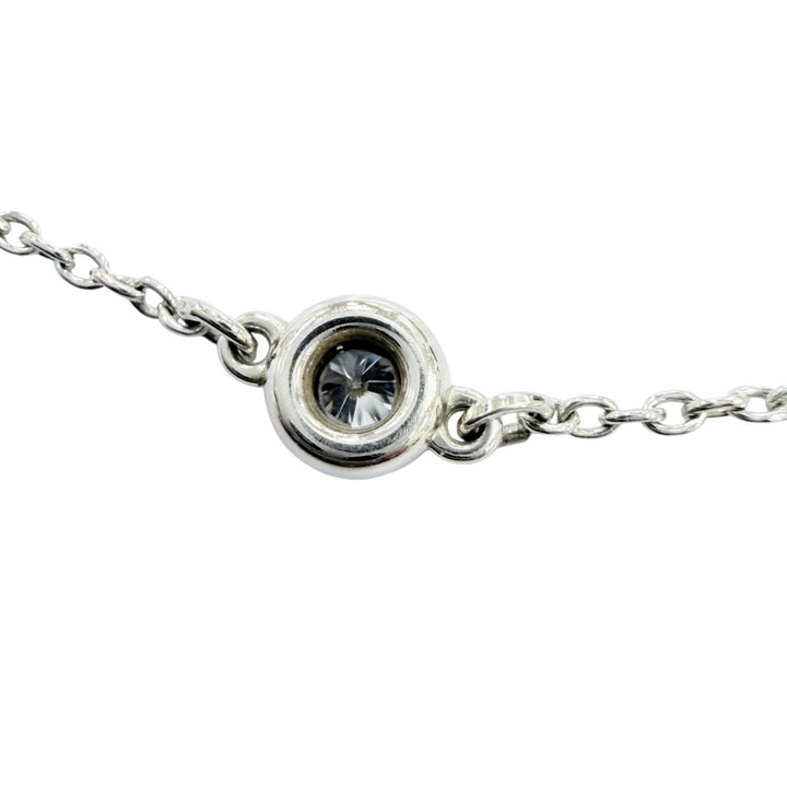 Great TIFFANY&Co. bracelet Diamond by the Yard Bracelet Silver 925 Women