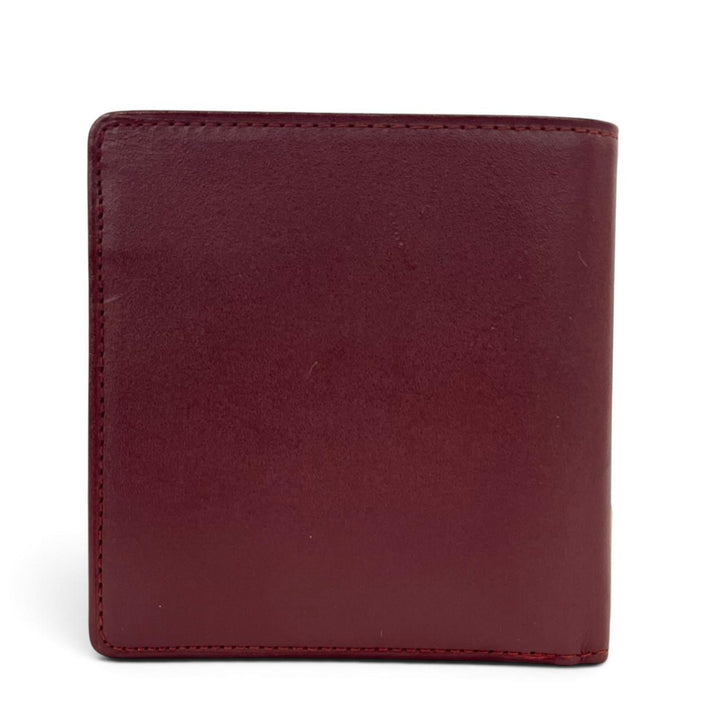Great Cartier Bifold Wallet Double C Compact Wallet Bordeaux leather Women