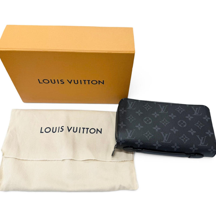 Excellent LOUIS VUITTON Purse Zippy XL Zip Around Leather Wallet Organizer
