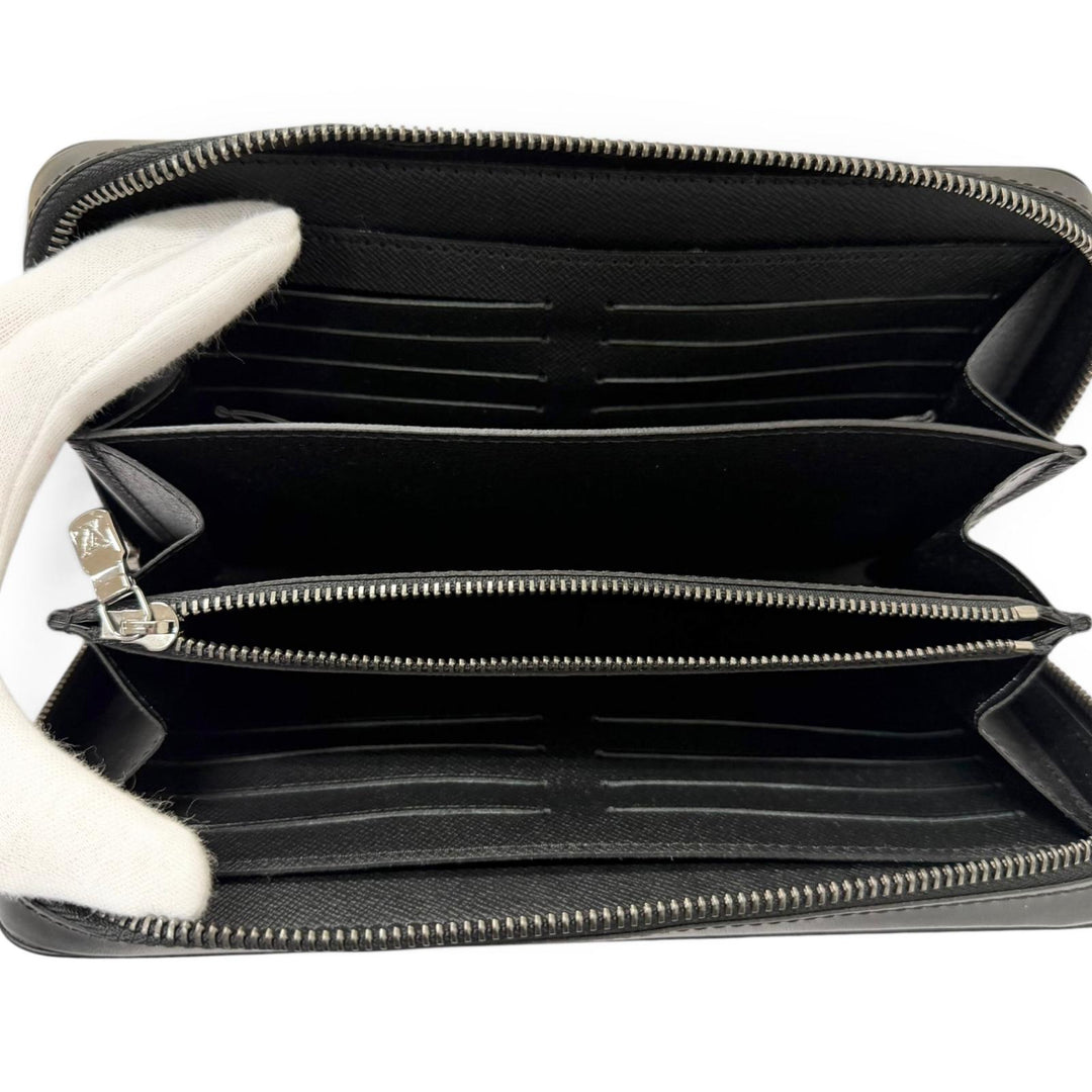 Excellent LOUIS VUITTON Purse Zippy XL Zip Around Leather Wallet Organizer