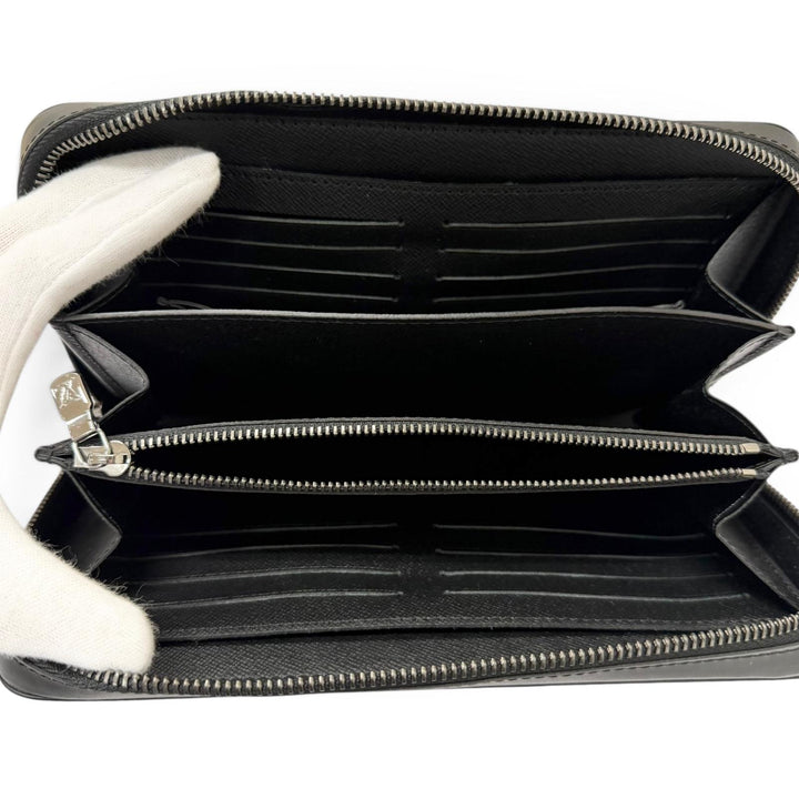 Excellent LOUIS VUITTON Purse Zippy XL Zip Around Leather Wallet Organizer
