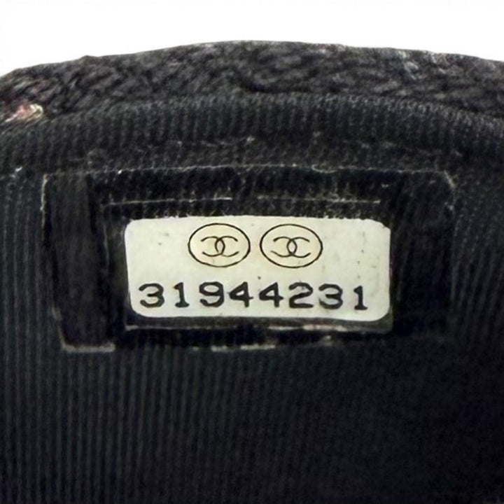 Excellent CHANEL Shoulder Bag black denim Women