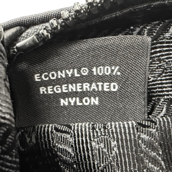 Excellent PRADA Backpack Daypack Triangle logo Re-Nylon black Nylon