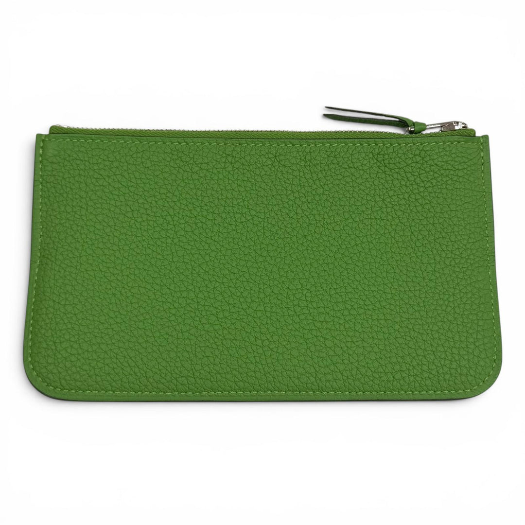Great HERMES Purse Dogon GM Duo Serie Metal Togo Leather Women